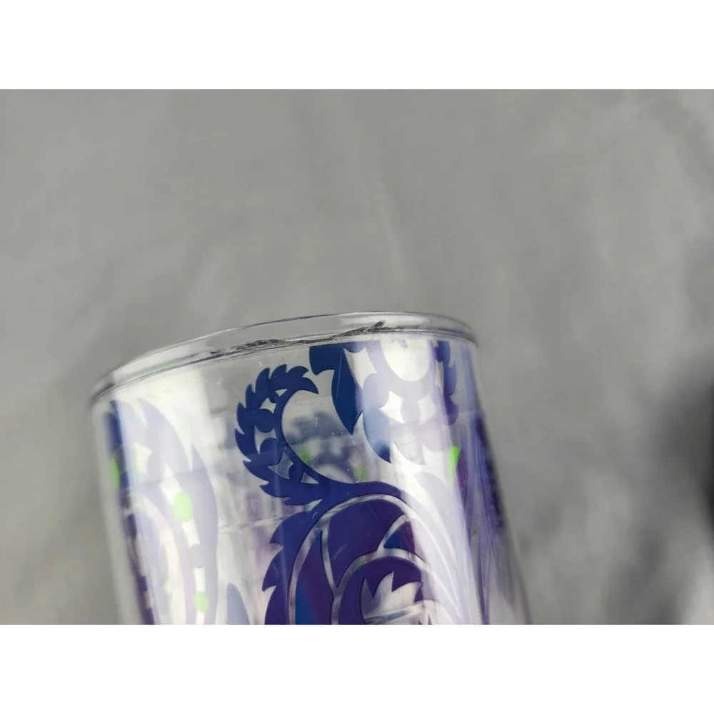 24 oz. TERVIS Tumbler, Lid ~ Purple Ribbon for Pancreatic Cancer‎ Awareness